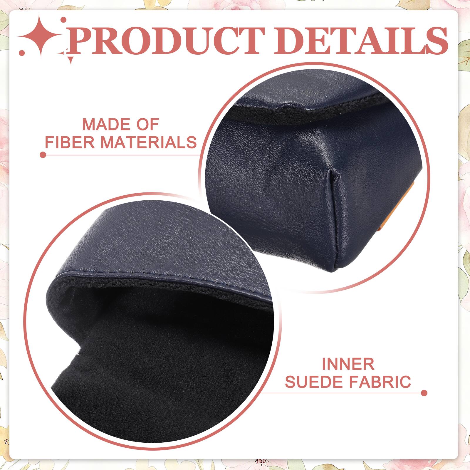 PRODUCT DETAILS

MADE OF FIBER MATERIALS

INNER SUEDE FABRIC