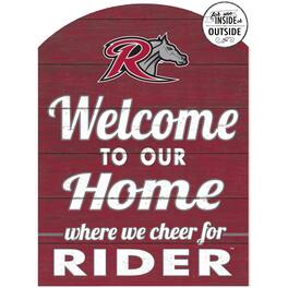Jardine - Rider Broncs 16'' x 22'' Indoor/Outdoor Marquee Sign - Maroon