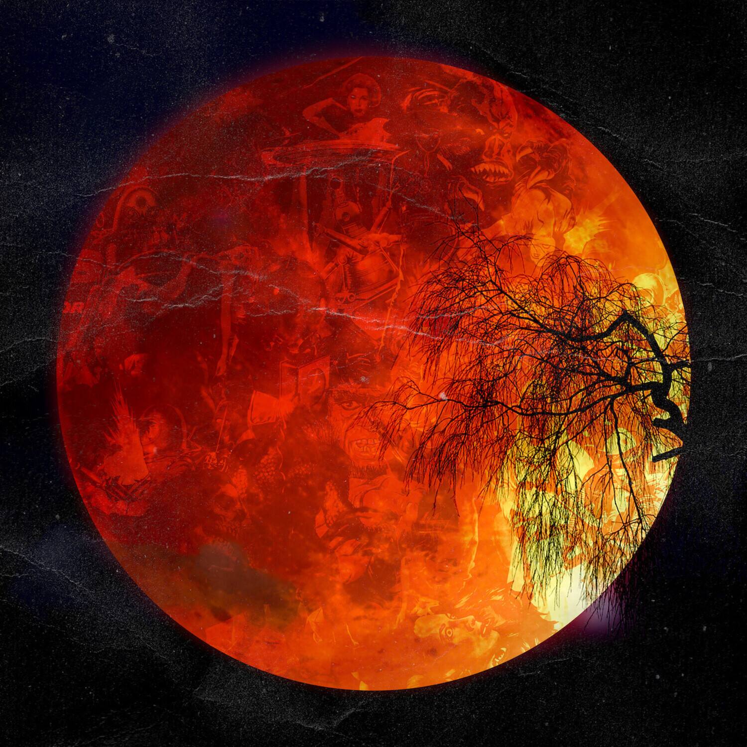 Front. Swamp Thing X Uncle Fester - Live From Exile   - VINYL LP.