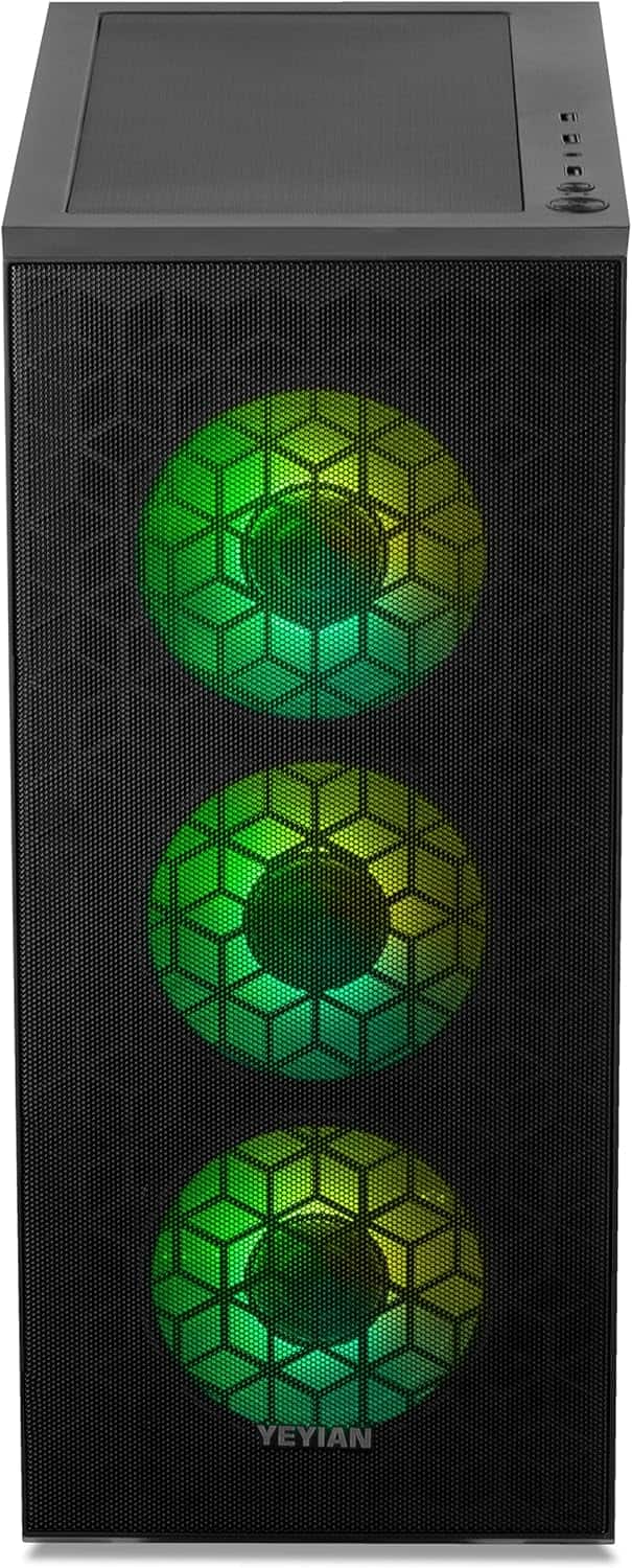 YEYIAN Gaming PC. AMD Ryzen 5 8400F, NVIDIA RTX 5060, 1 TB