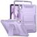 Front. DTTO - iPad Air 11 Case for M3/M2 (2024-2025), iPad Air 5th/4th Gen (2022/2020), with Screen Protector & Kickstand - Taro Purple.