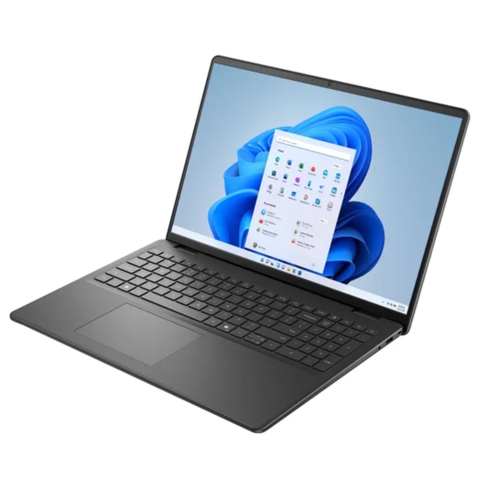 Alt View 1. Dell - 16 16" FHD+ Touchscreen AMD Ryzen 7 250 3.3 GHz up to 5.1 GHz 16GB DDR5 1TB SSD Windows 11 Home - Black.