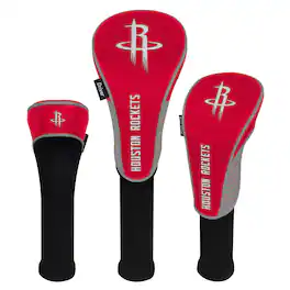 WinCraft - Houston Rockets 3-Pack Golf Club Headcover Set - Multicolor