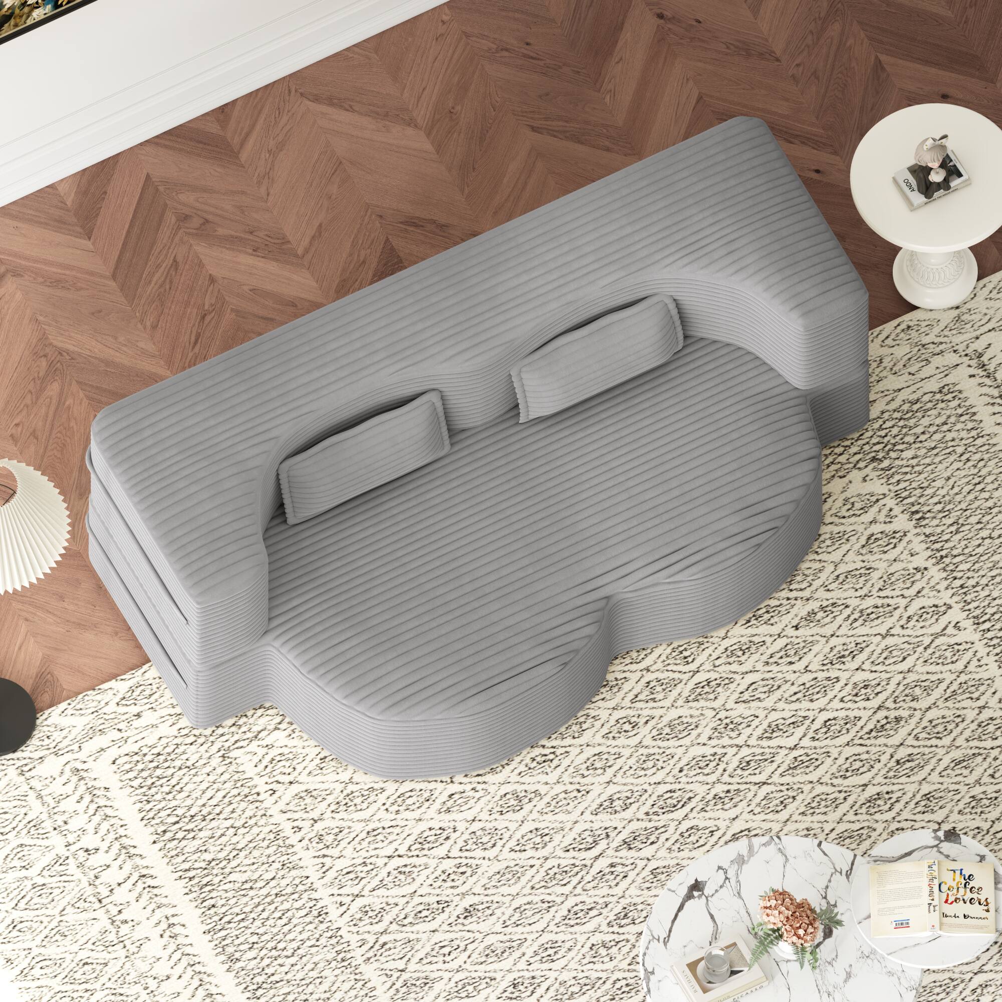 The text on the image reads:

"The Coffee Lover's Cookbook"  
by Bruce Weinstein & Mark Scarbrough