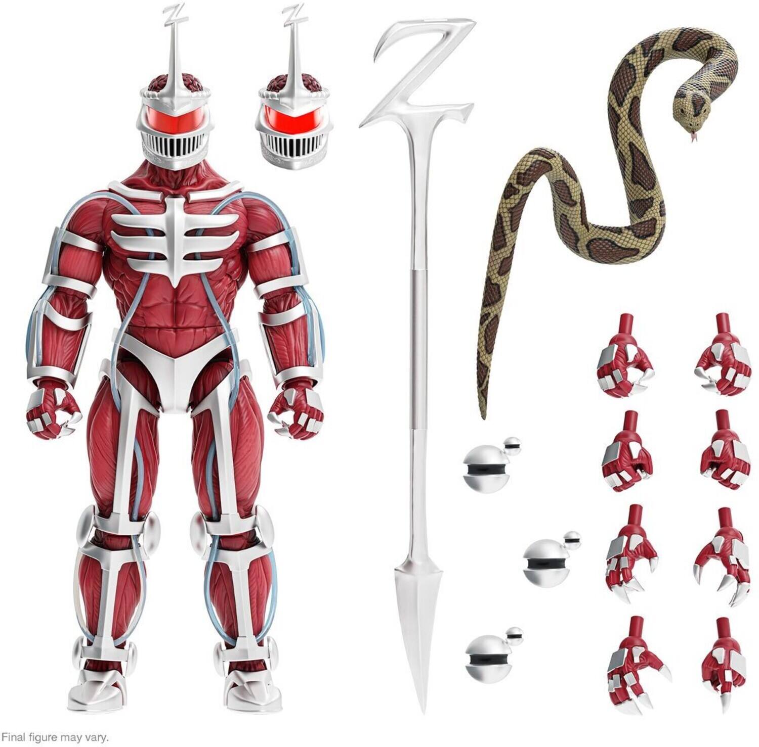 Super7 - Mighty Morphin Power Rangers ULTIMATES! Wave 3 - Lord Zedd - COLLECTIBLES