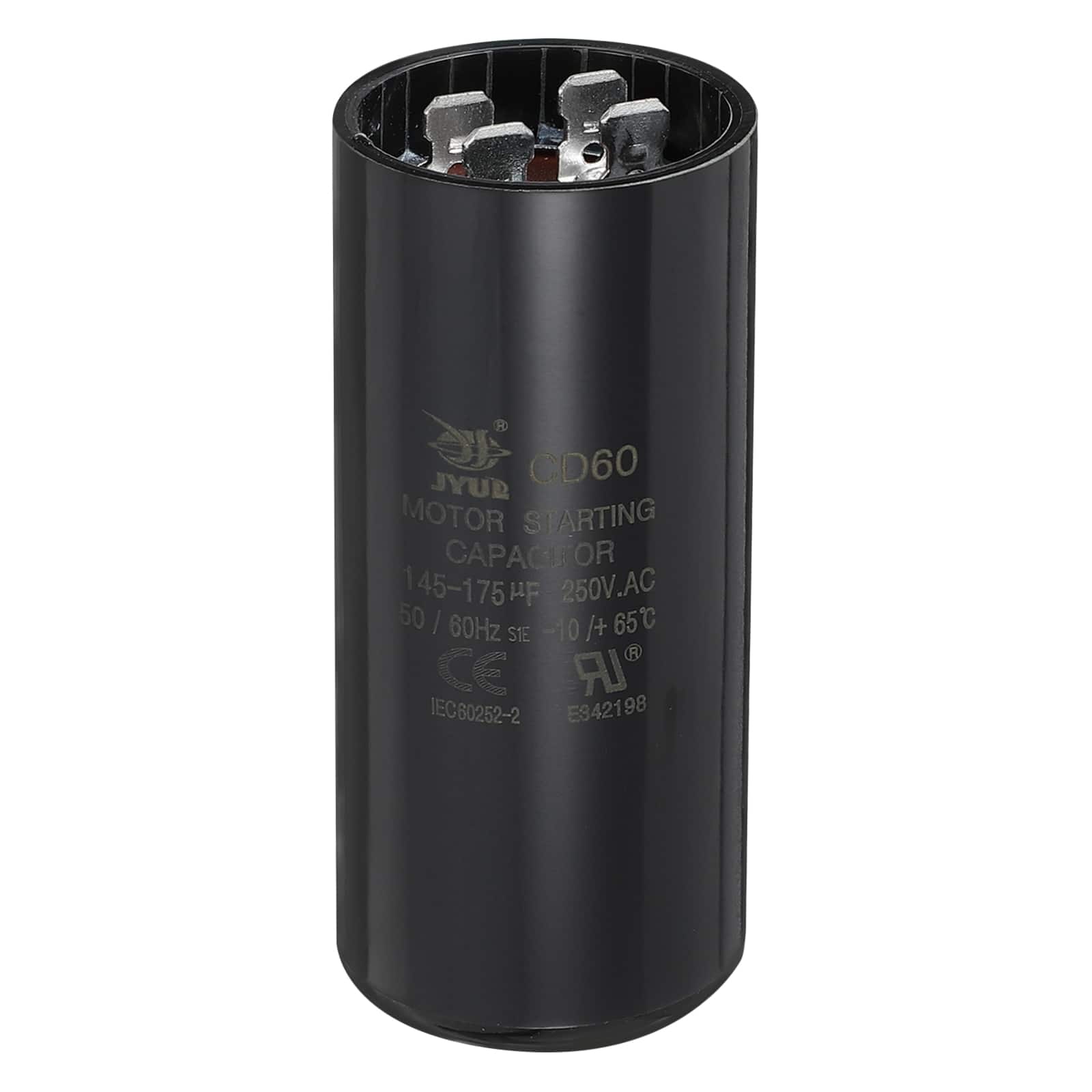 Unique Bargains - CD60 Capacitor 145-175 Mfd, 250 VAC Run Motor Start Capacitor for Electric Fan/Well Pump
