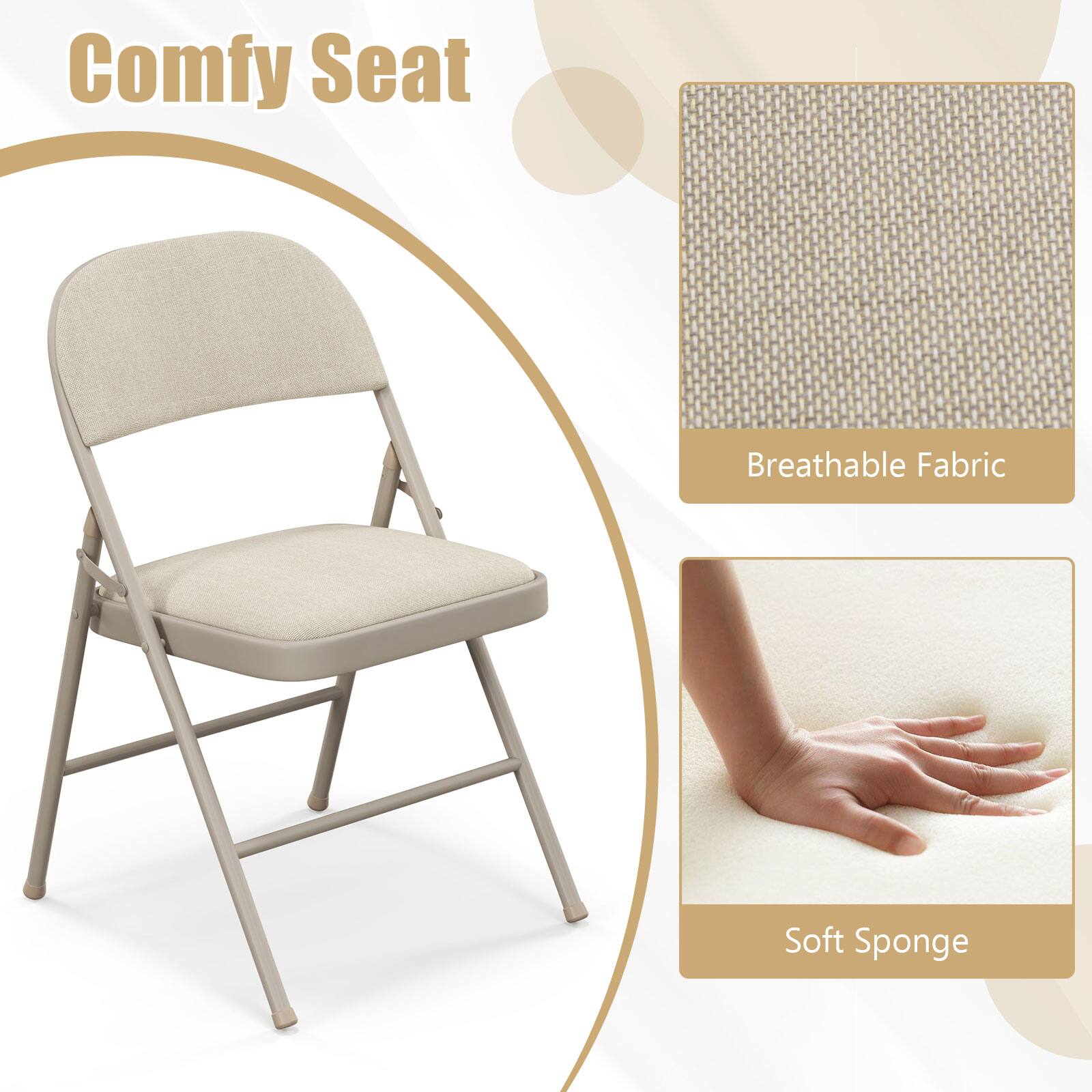 Comfy Seat  
Breathable Fabric  
Soft Sponge