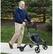 Alt View Zoom 12. Carex - Crosstour Rolling Walker - Black.