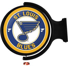The Fan-Brand - St. Louis Blues 23'' x 21'' Team Illuminated Rotating Wall Sign - Multicolor