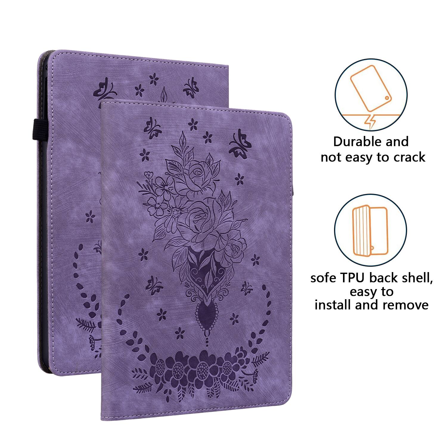 Durable and not easy to crack  
sofe TPU back shell, easy to install and remove