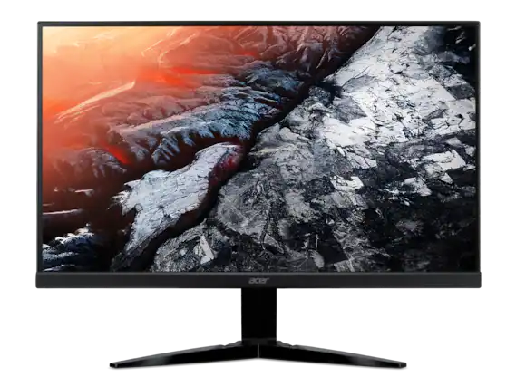 Front. Acer - Acer 27" 170Hz 2K Gaming Monitor, 1ms AMD FreeSync, WQHD, HDR, 1 DP 1.2 & 2 HDMI 2.0, Nitro KG271U.