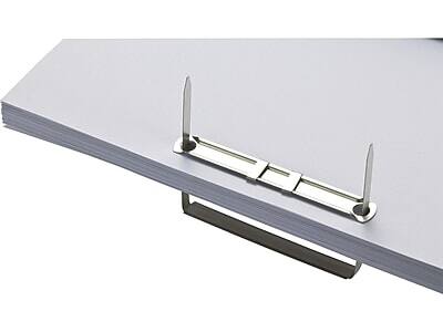 Alt View 2. Officemate - Premium Self-Adhesive Prong Fastener, 2" Capacity, Silver, 50/Pack - Silver.