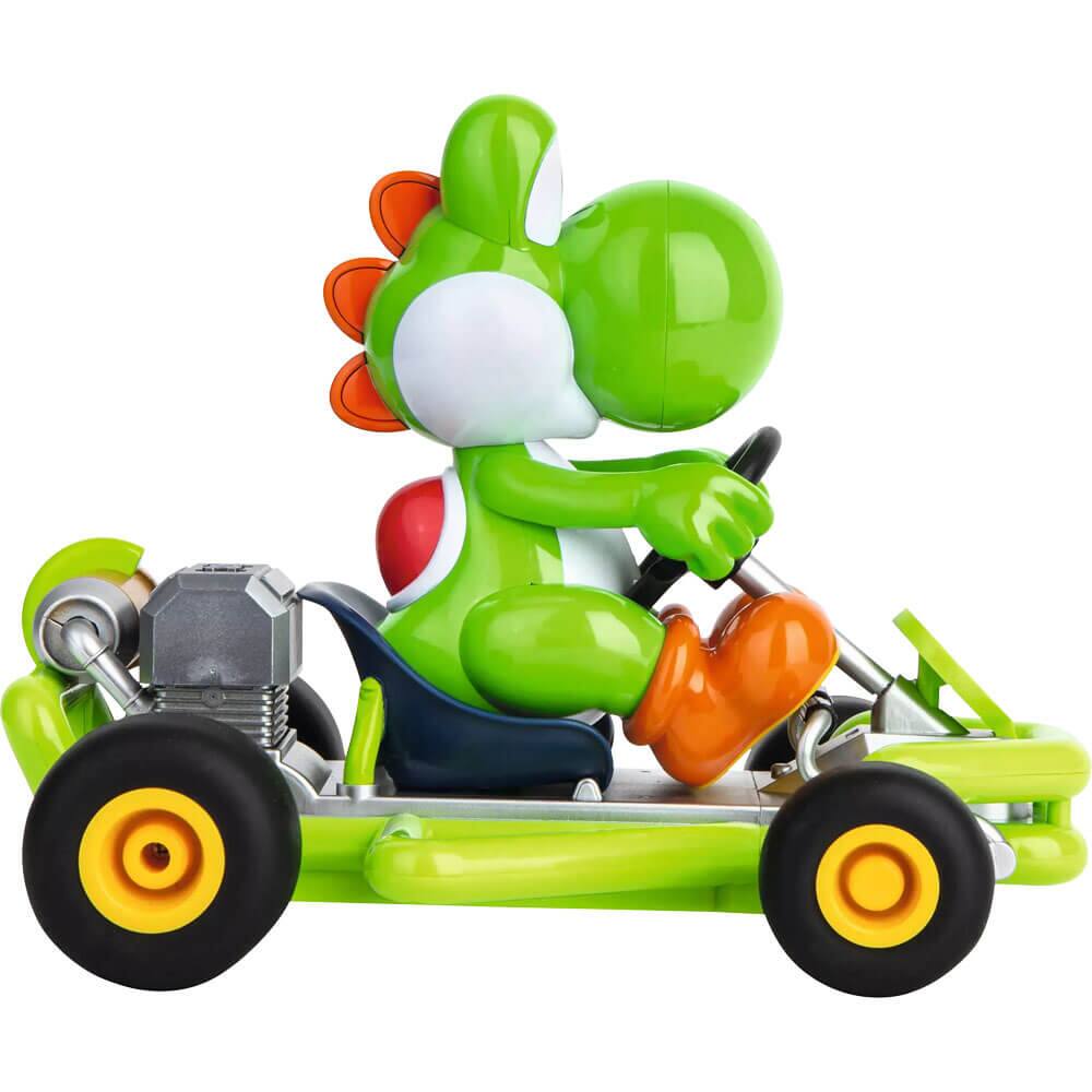 Alt View 3. Carrera - Carrera 370200988 2.44 GHz Mario Kart Pipe Kart RC Car - Yoshi - Black.