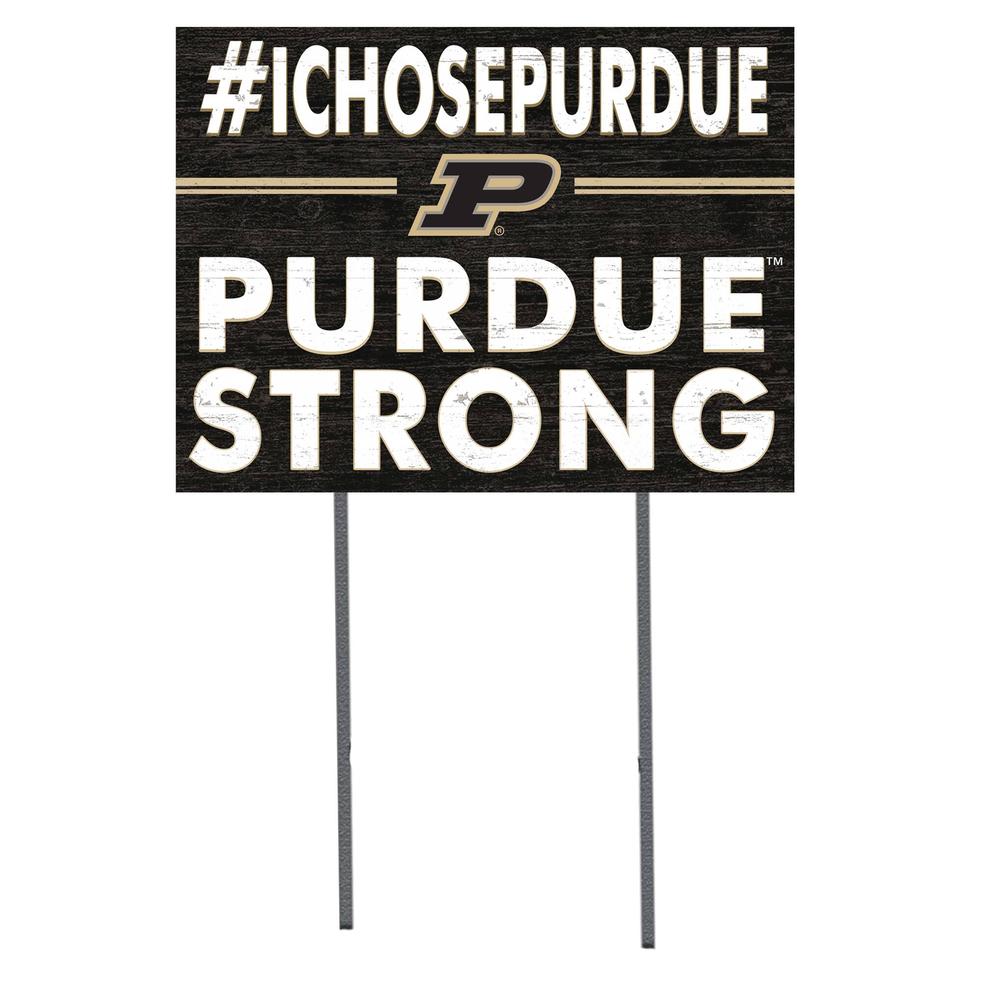 Purdue Boilermakers 18'' x 24'' I Chose Lawn Sign