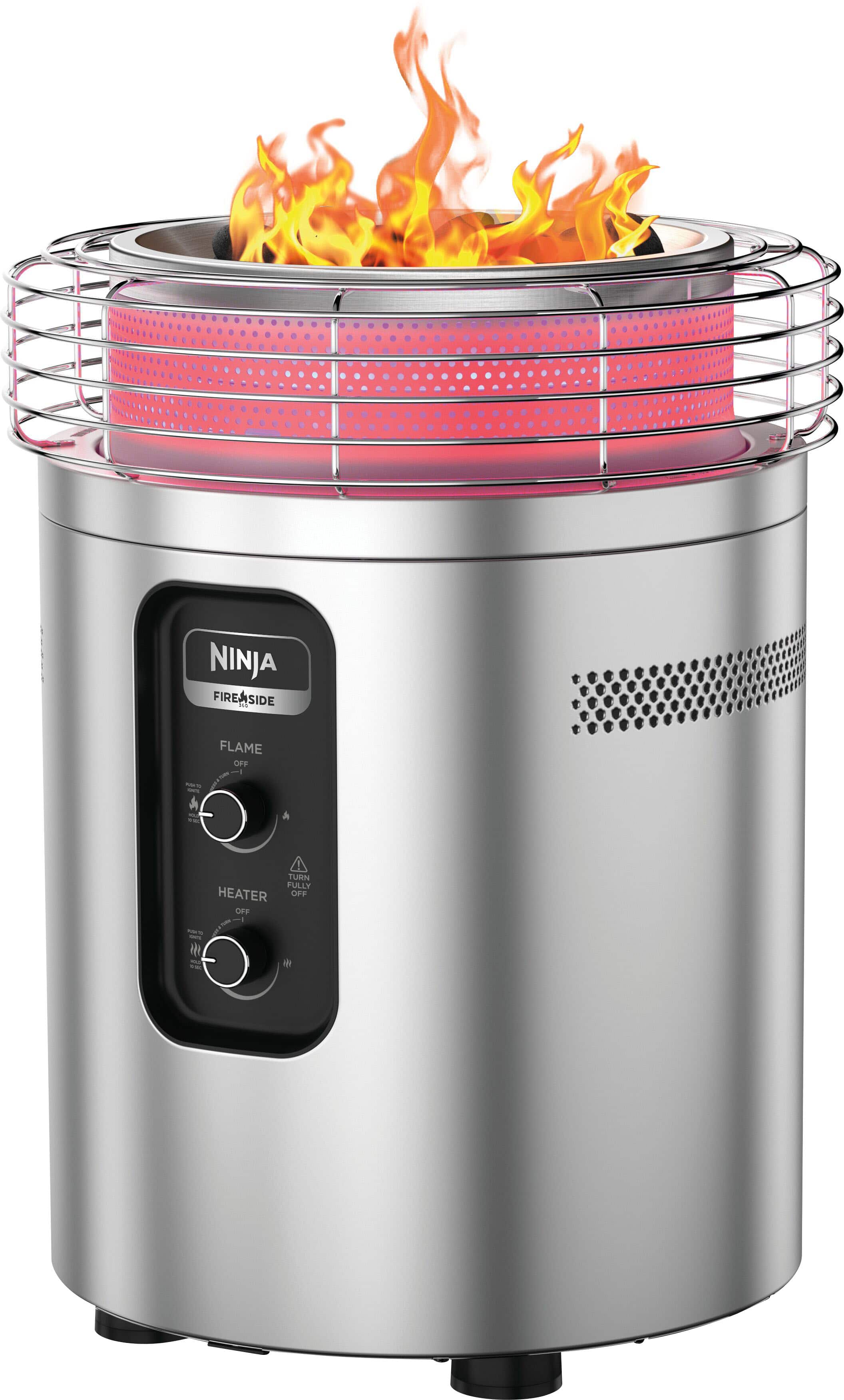 NINJA FIRE & SIDE  
FLAME OFF  
HEATER OFF