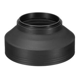 Unique Bargains - 55mm Rubber Collapsible Lens Hood Anti-Reflection for Nikon/Fuji/Pentax/Leica - Black