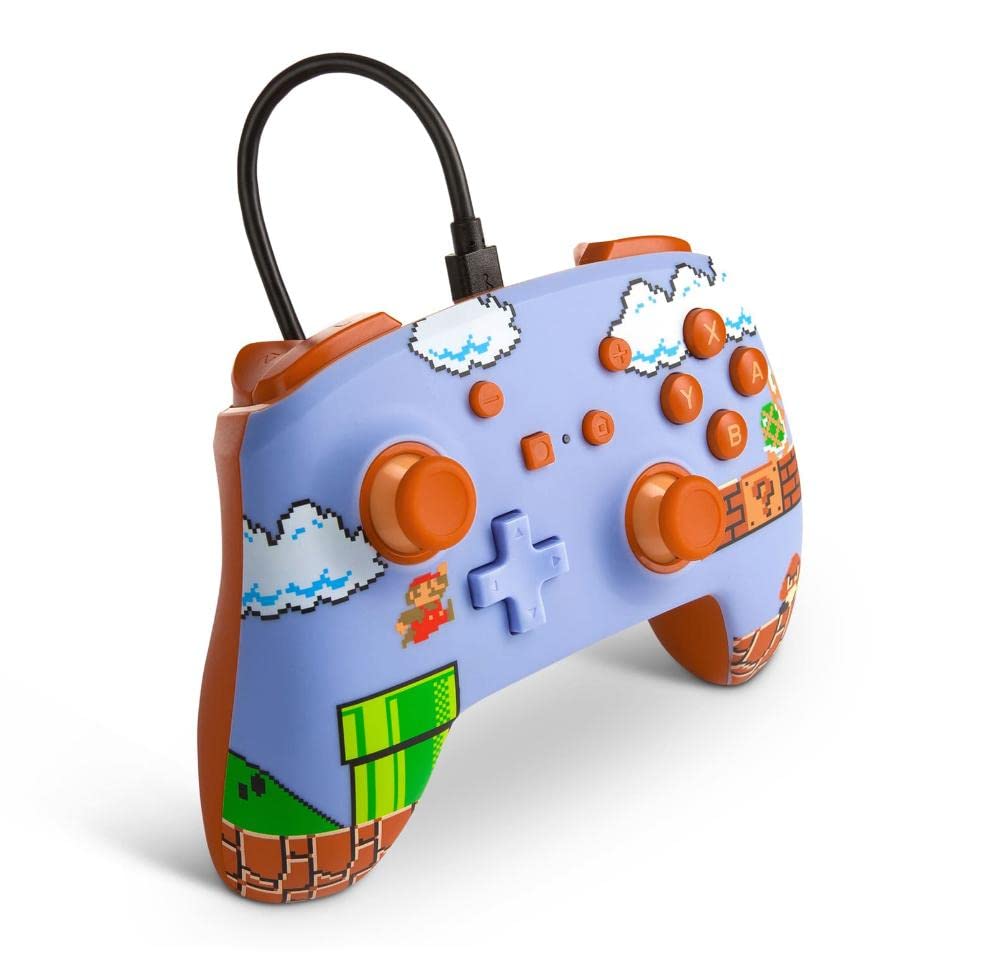 Angle. PowerA - Nintendo Switch Super Mario Bros. Enhanced Wired Controller.