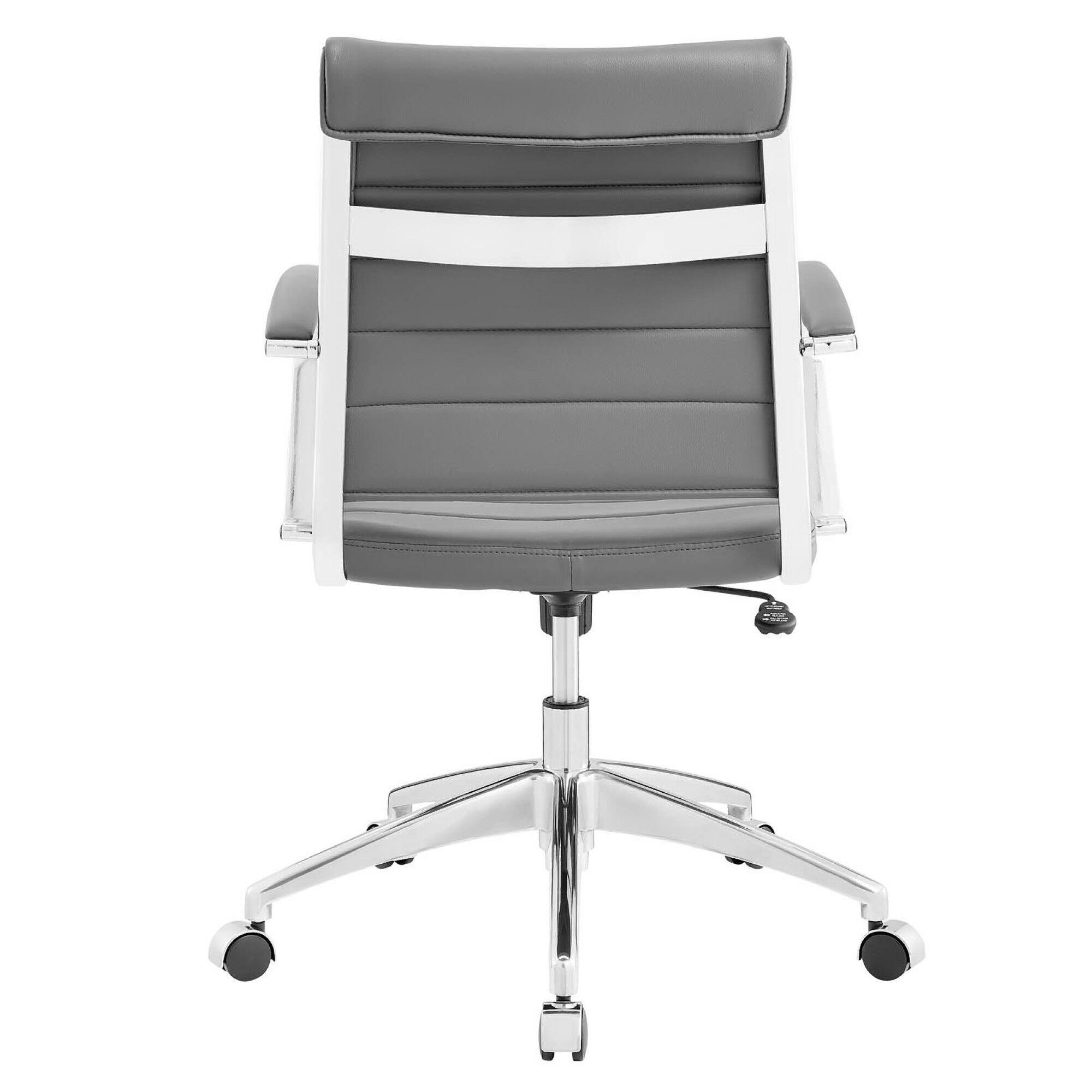Back. Modway - Jive Mid Back Office Chair by Modway - Gray.