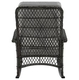 Manhattan Comfort - Fruttuo Traditional Upholstered Rocking Chair - Gray
