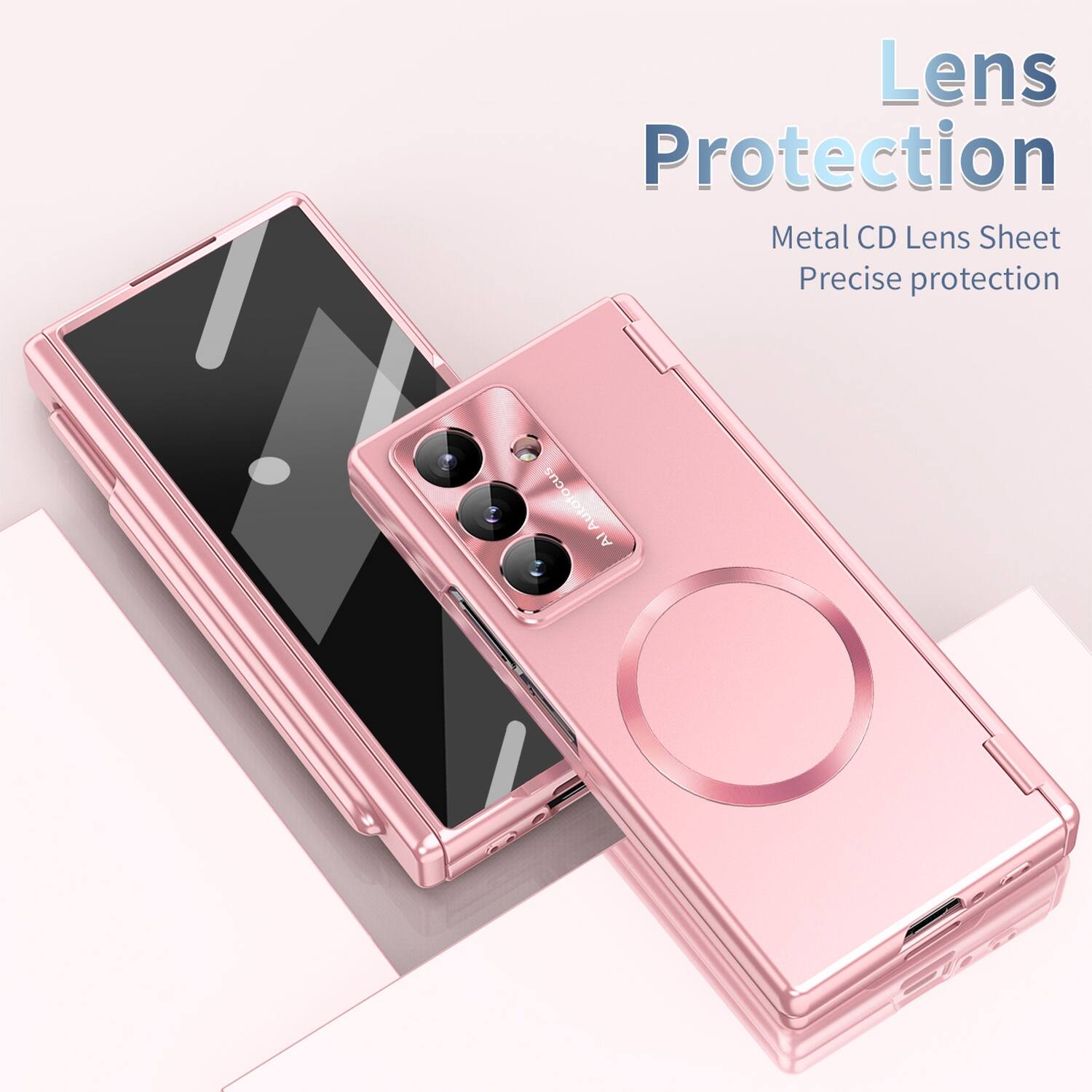 Lens Protection  
Metal CD Lens Sheet  
Precise protection