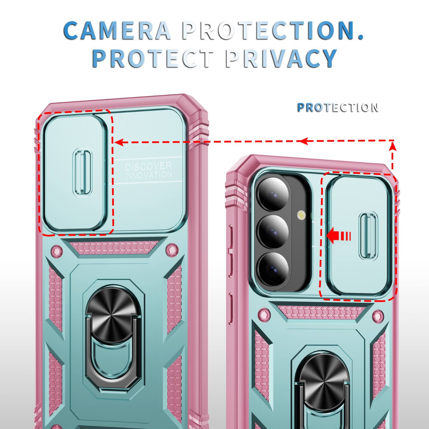 CAMERA PROTECTION.  
PROTECT PRIVACY  
PROTECTION  
DISCOVER INNOVATION