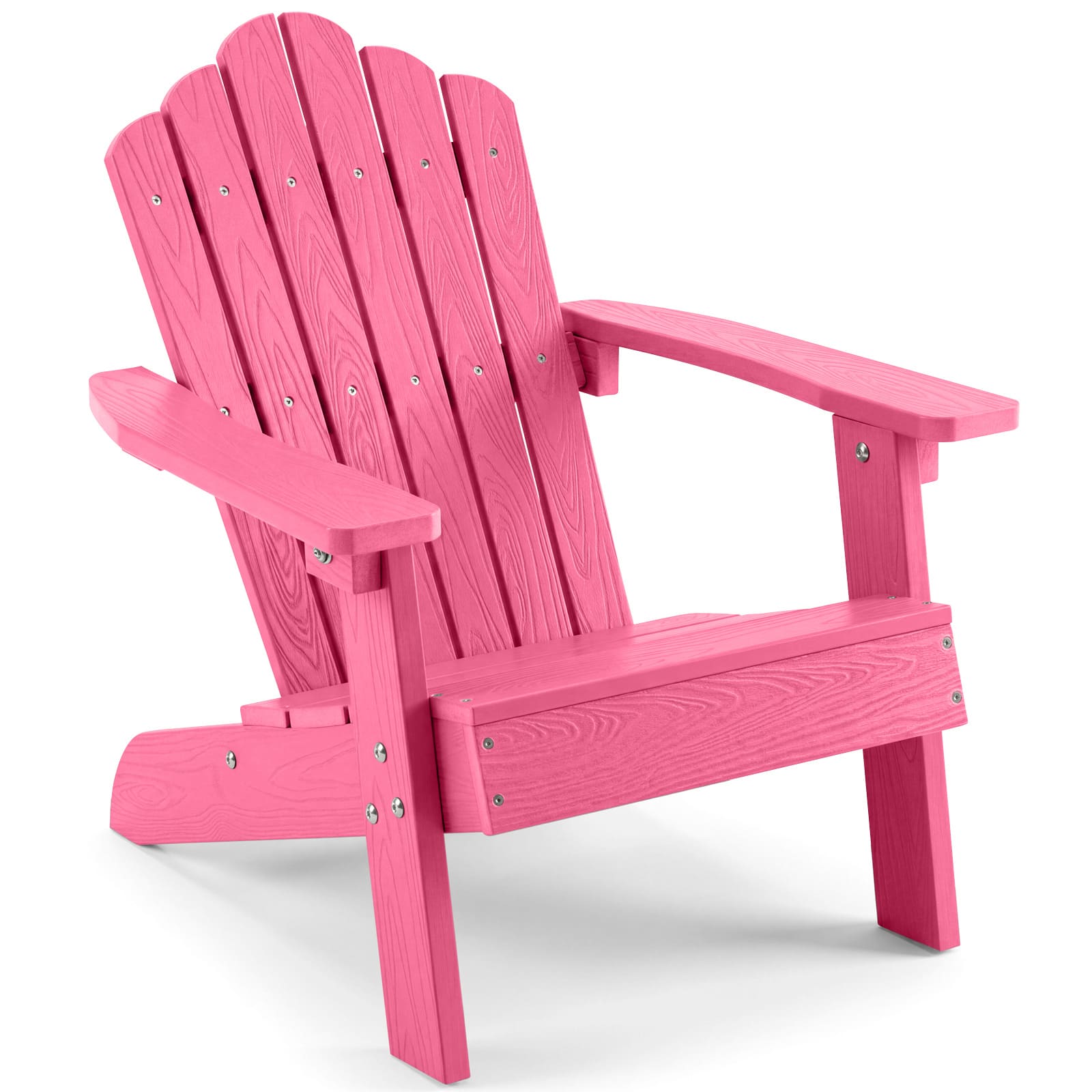 Costway - Kids Adirondack Chair, All-weather Outdoor Chair for Kids with Tilted High Backrest - Pink price history on PriceWatchPro