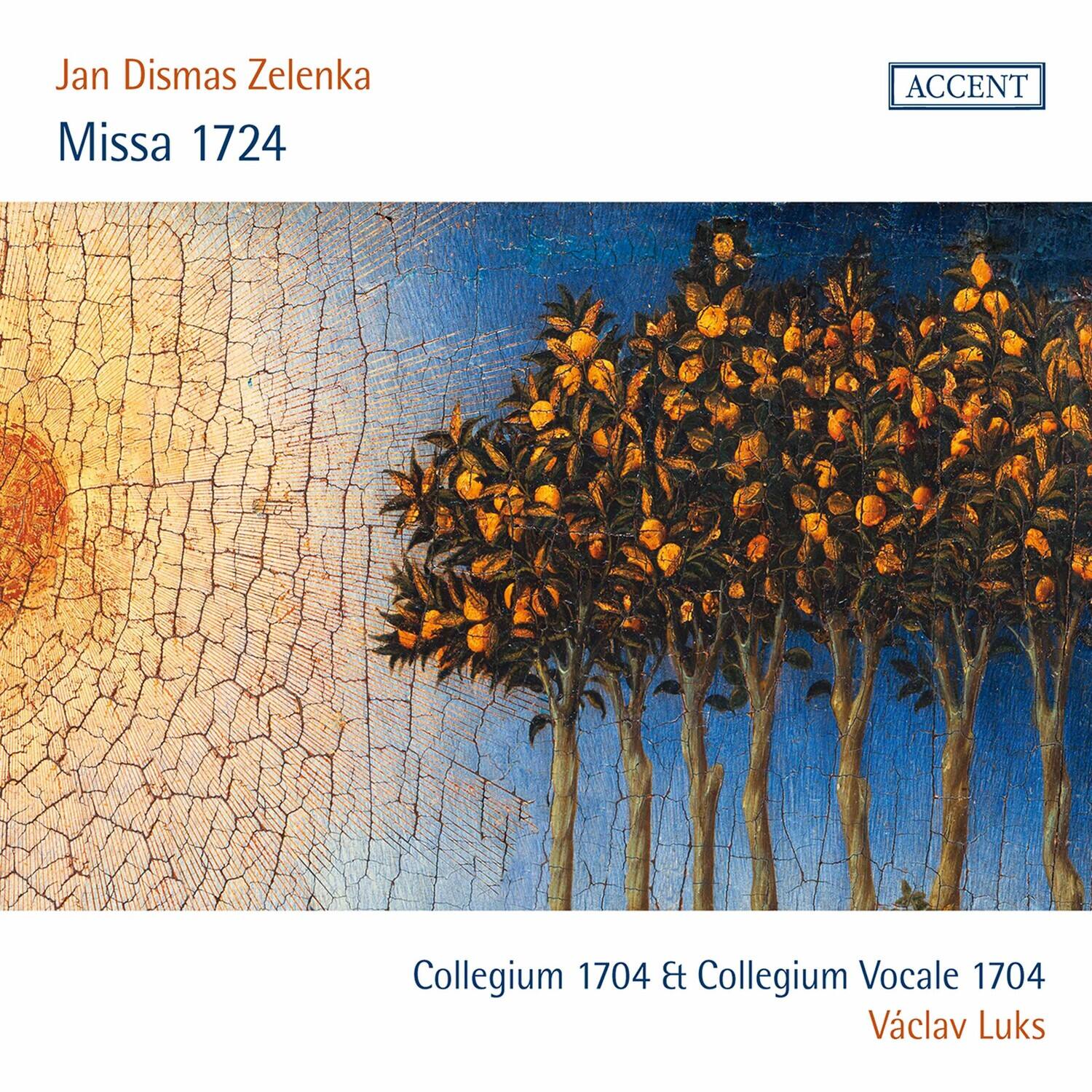 Jan Dismas Zelenka  
Missa 1724  

Collegium 1704 & Collegium Vocale 1704  
Václav Luks  

ACCENT