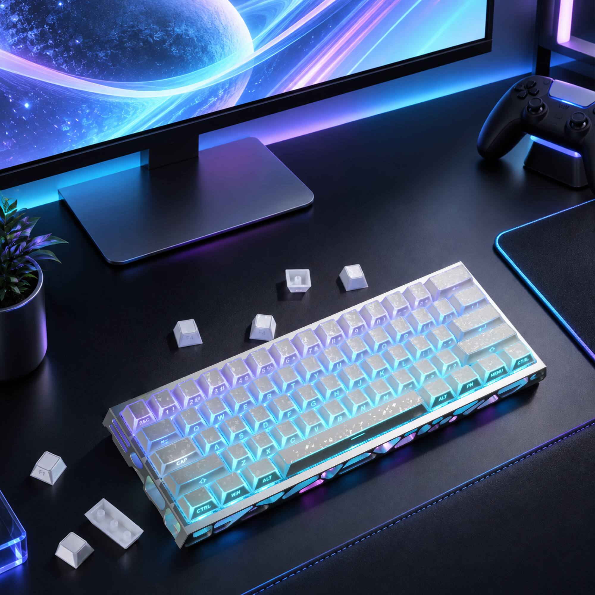 F1  
ESC  
F4  
E 1 W Q S  
A CAP Z 43 WIN CTRL  
R D X ALT  
6 F C  
G V  
H B  
9 N  
K M  
L  
ALT  
FN  
2 MENU  
CTRL