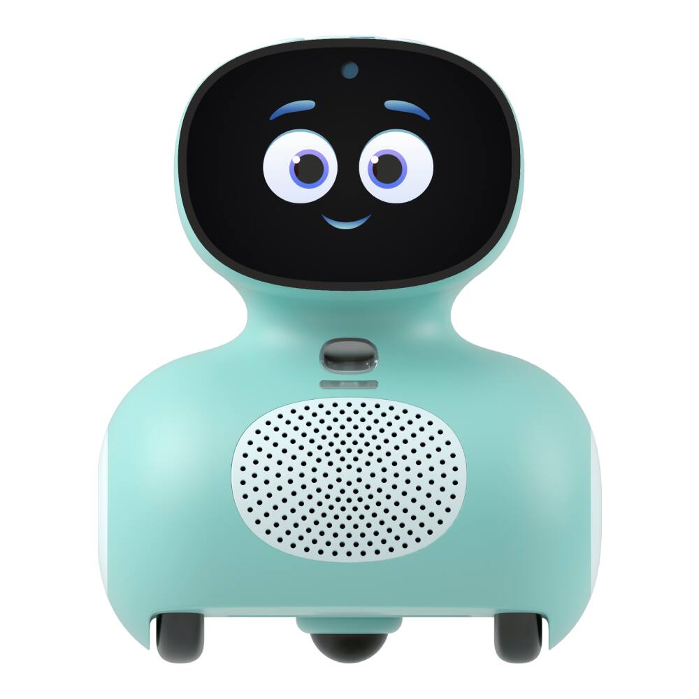 Angle. Miko - Miko Mini: AI Robot for Kids with 30-Day Miko Max|Voice Play, STEAM Activities, Games & Stories| Gift Ages 5–10|Blue - Blue.