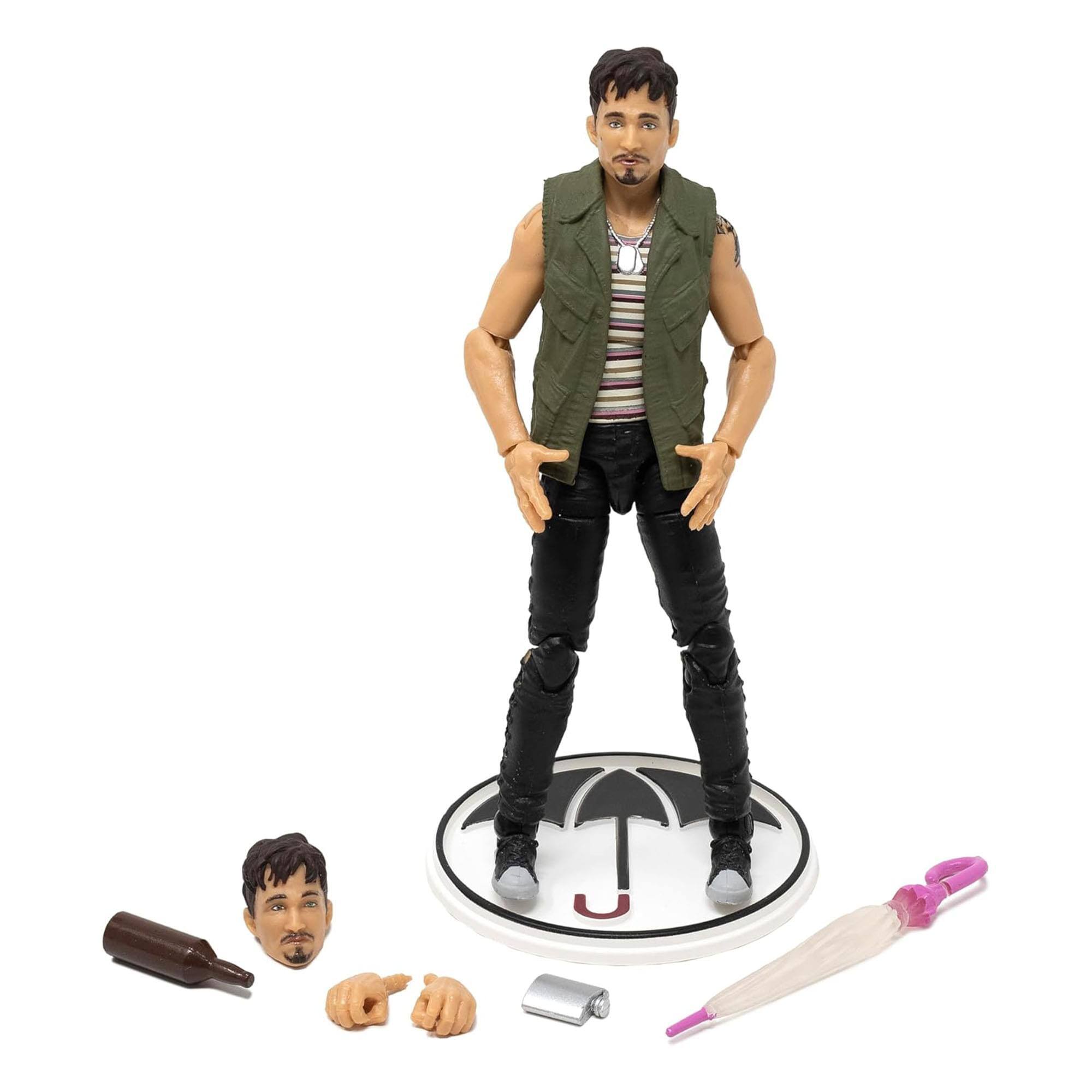 Alt View 2. Boss Fight Studio - Umbrella Academy 1:18 Scale Action Figure | Klaus - Green.