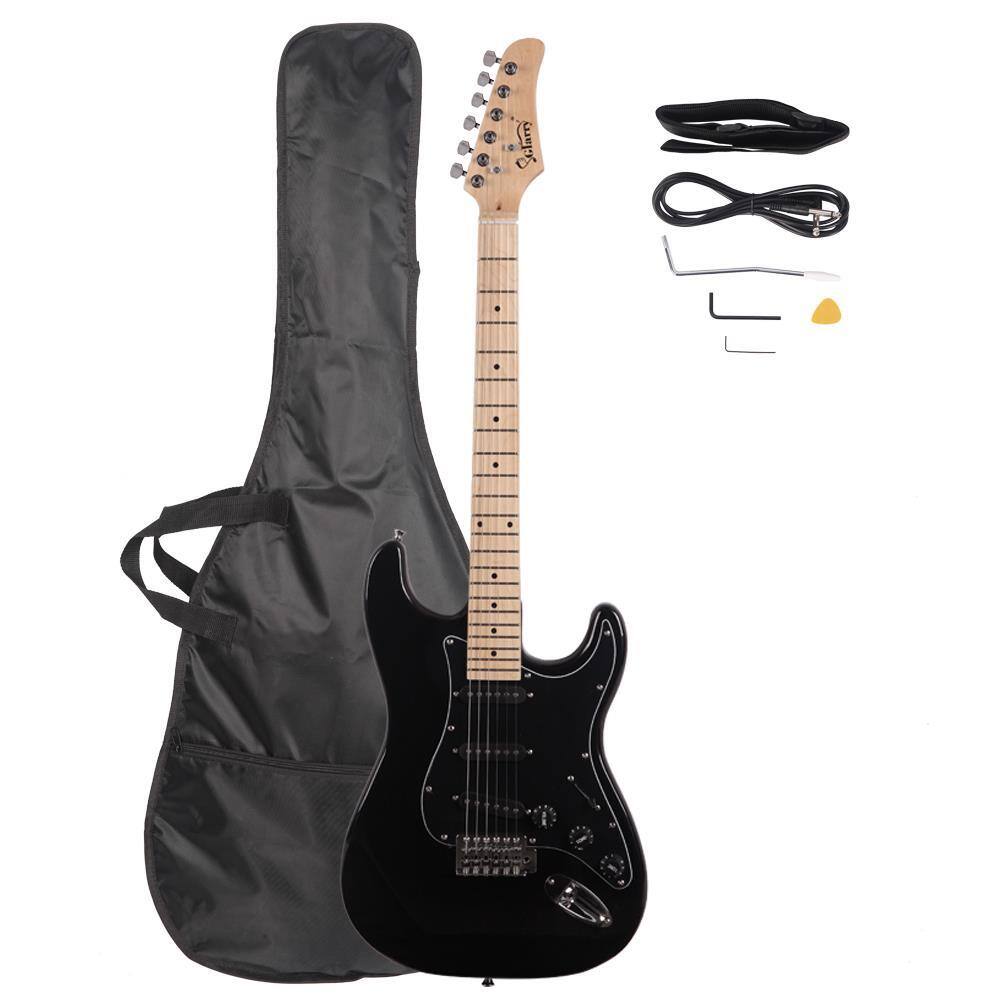 Winado - Full Size Electric Guitar for Music Lover Beginner with 20W Amp and Accessories Pack Guitar Bag