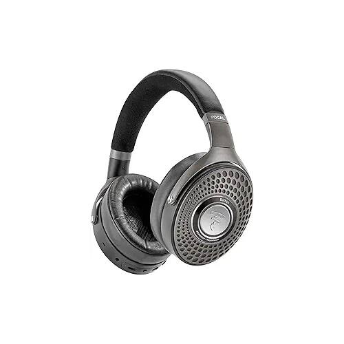 Front. Focal - Focal Bathys Over-Ear Hi-Fi Bluetooth Wireless Headphones with Active Noise Cancelation - BLACK.