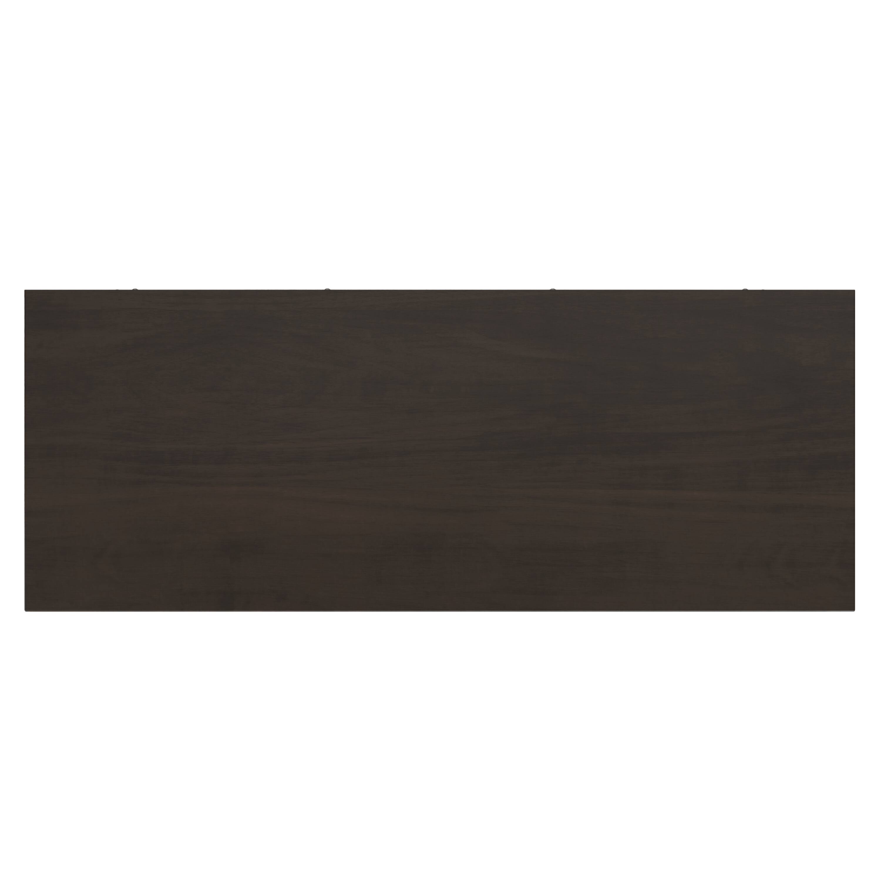 Alt View 2. Simpli Home - Amherst 36 inch Wide Solid Wood Transitional 5 Shelf Bookcase in Hickory Brown - Hickory Brown.