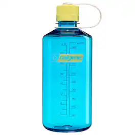 Nalgene - Sustain 32 oz. Narrow Mouth Water Bottle - Blue/Atoll
