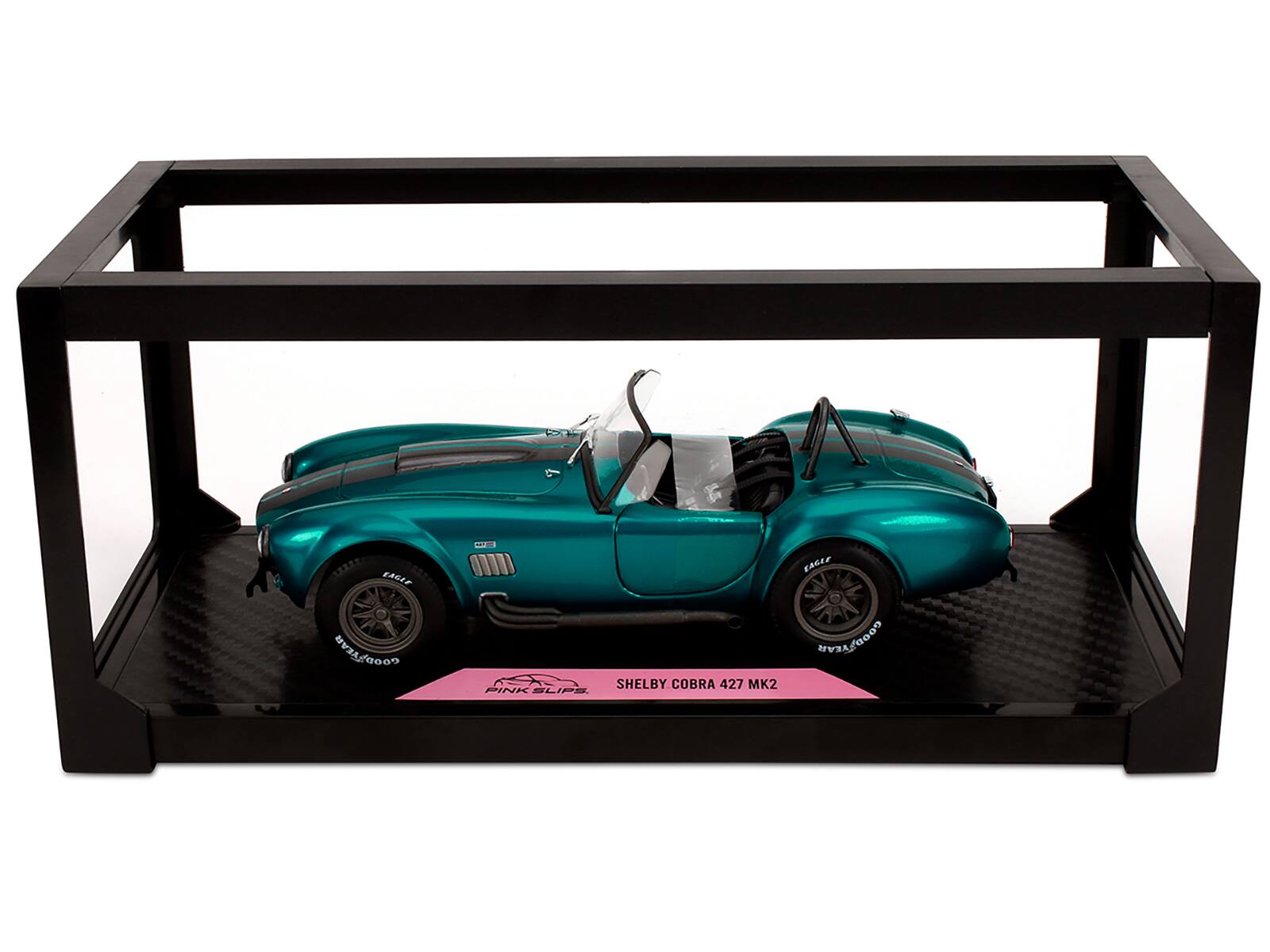 A 1:64 Scale Good Year T Shelby Cobra 427 MK2 Pink Slips. Caliber 000