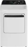 Frigidaire - 7.0 Cu. Ft. Electric Dryer with Sensor Dry Technology - White - Front_Zoom