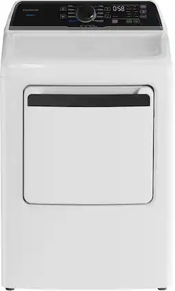 Frigidaire - 7.0 Cu. Ft. Electric Dryer with Sensor Dry Technology - White