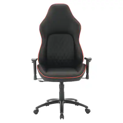 Front. OSP Home Furnishings - High Stakes Gaming Chair - Black/Red.