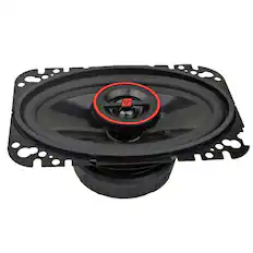 Front. Cerwin Vega - Cerwin-Vega- H746 - 4"x6" HED Series 2-Way Coaxial Car Speakers - Black and Red.