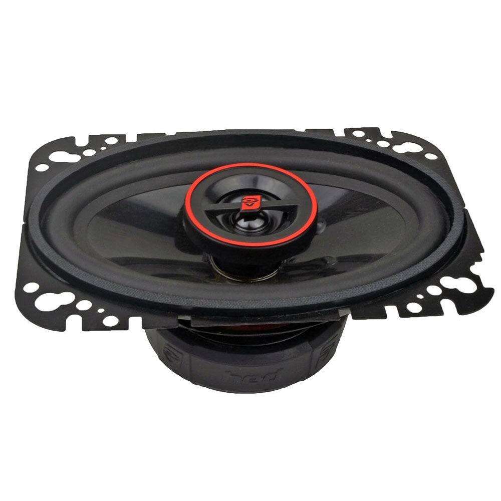 Cerwin Vega - Cerwin-Vega- H746 - 4"x6" HED Series 2-Way Coaxial Car Speakers - Black and Red