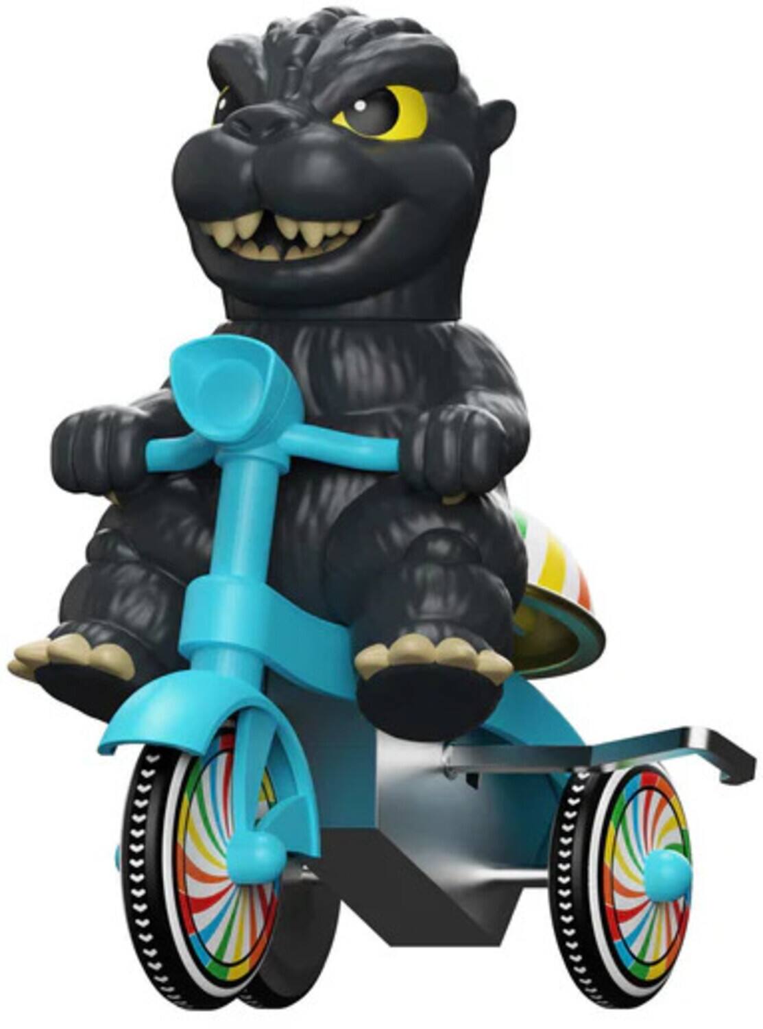 Alt View 4. Super7 - Toho - Super Cycles - Godzilla '89 (Blue Trike)   - COLLECTIBLES - Multicolor.