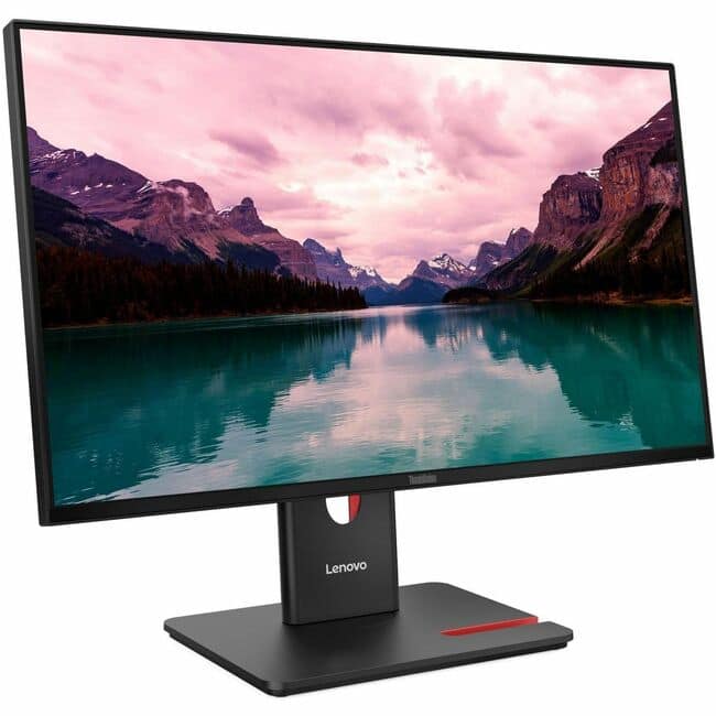 Lenovo ThinkVision モニター 23.8 型ワイド IPS ThinkVision 23.8 inch Monitor with Webcam - T24v-30