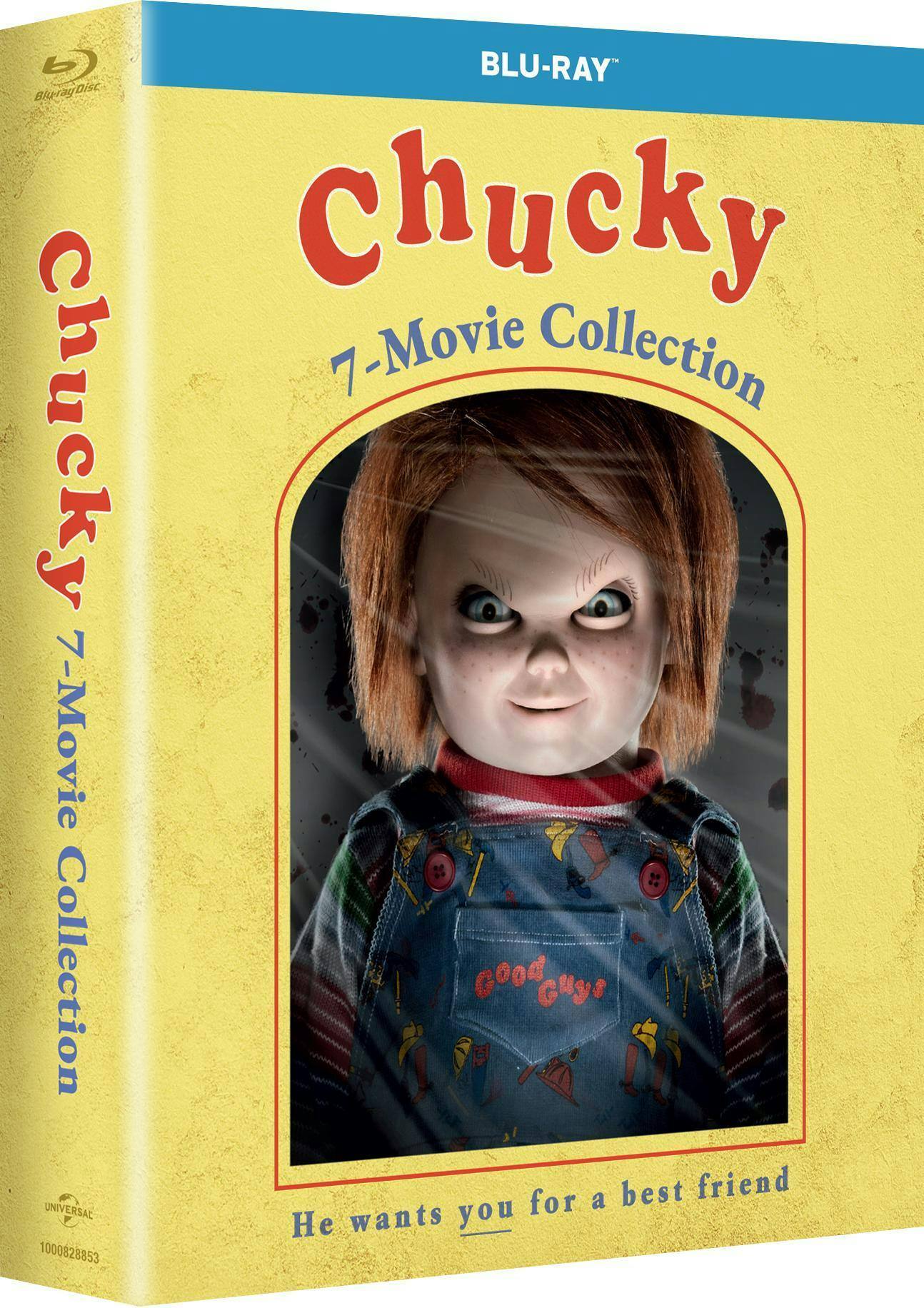 Angle. Chucky: Complete 7-movie collection [Blu-ray].