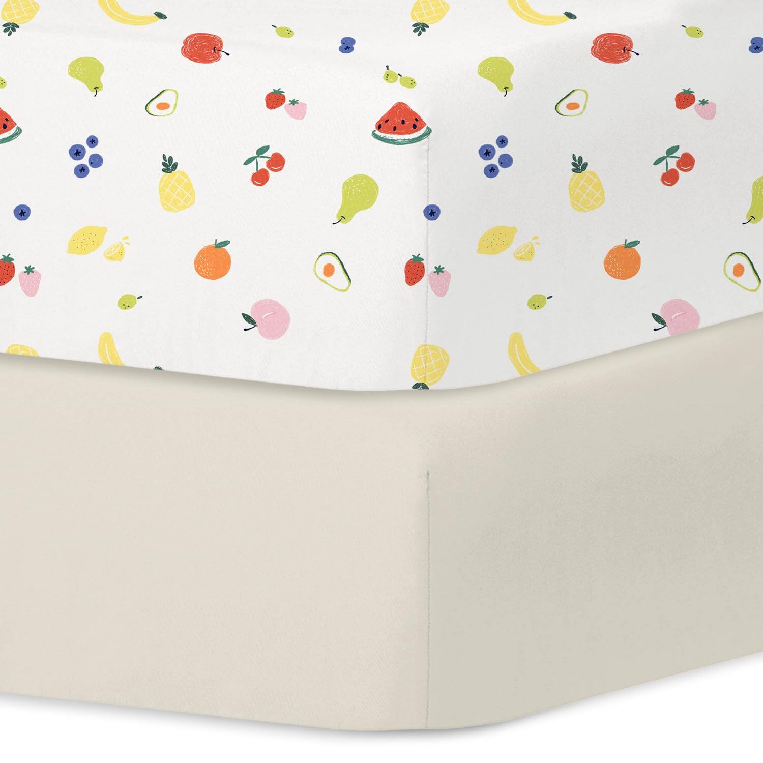 Fruits Crib Sheets
