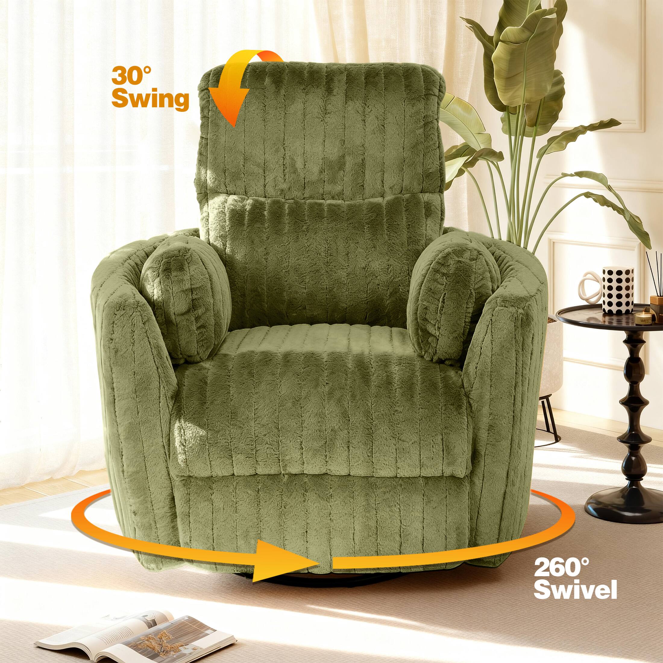 30° Swing  
260° Swivel