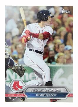 Boston Red Sox MLB Crate Exclusive Topps Card #50 - Andrew Benintendi