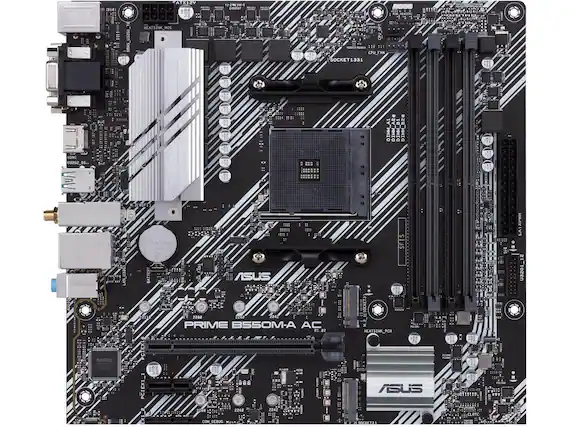 SELOT . ATX12V 1 E PRURS ERTIET ... E rozen HEATSINK HOS CPU_FAN SOCKET1331 DIMM_AI HOMS U3202 54.. i ewsun ASUS SFIS I PWK LA N U32G nuvoton om PCIEXI PCIEX1_1 EX1 I 2280 PRIME B550M-A AC R1.02 CO8 2268 2242 COM DEBUG HEATSINK_PCH ASUS PS0C3EI31 CUT