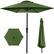 Front. Best Choice Products - Best Choice Products 10ft Outdoor Steel Market Patio Umbrella w/ Crank, Tilt Push Button, 6 Ribs - Fern - Fern.