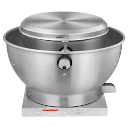 VEVOR - Commercial Kitchen Exhaust Fan,1616 CFM Restaurant Canopy Hood Exhaust Fan, 0.5HP 375W Direct Drive Food Truck Hood Vent - Silver