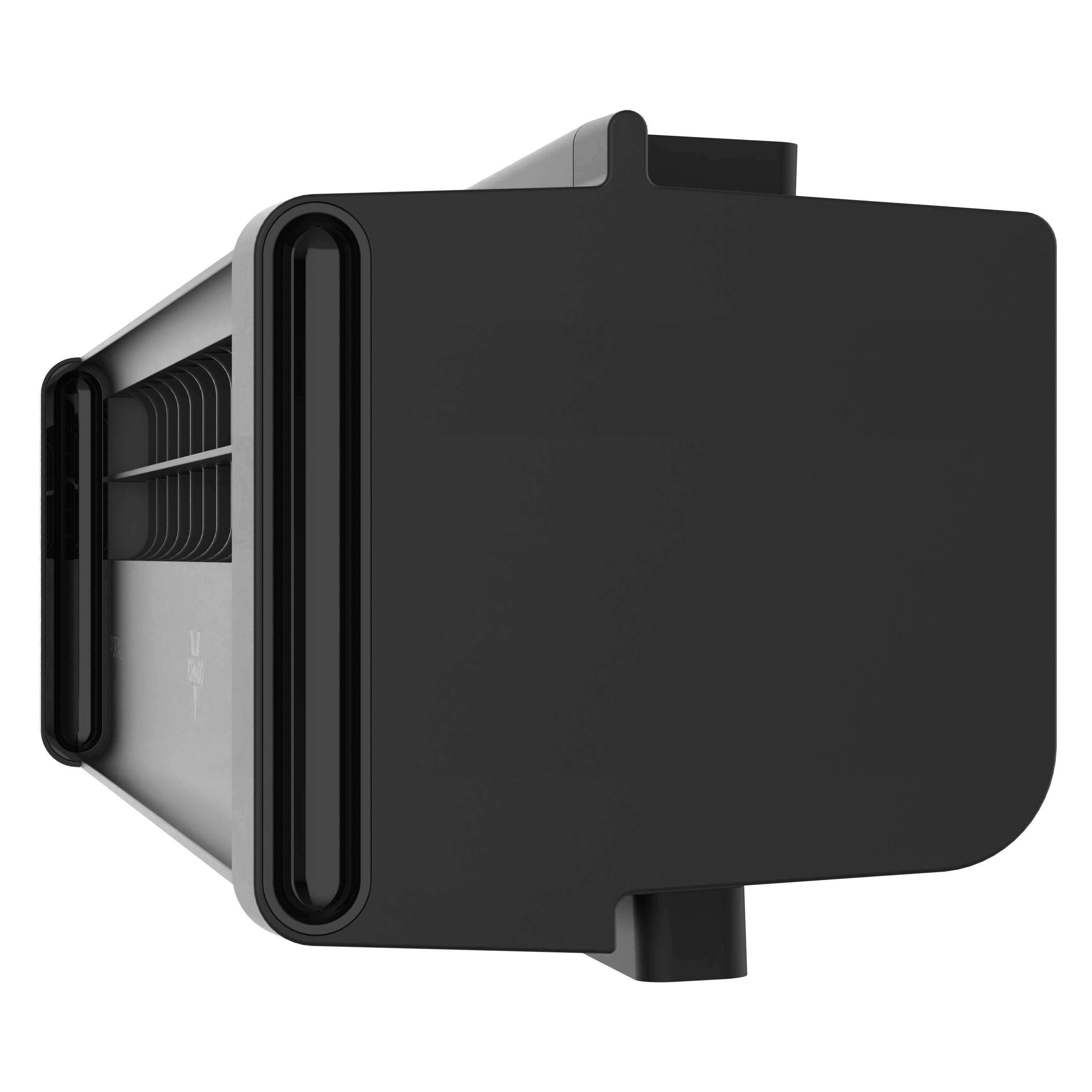 Alt View 17. Vornado - PORTAL Window Fan with Reversible Exhaust, Weather Resistant Case, Black - Black.